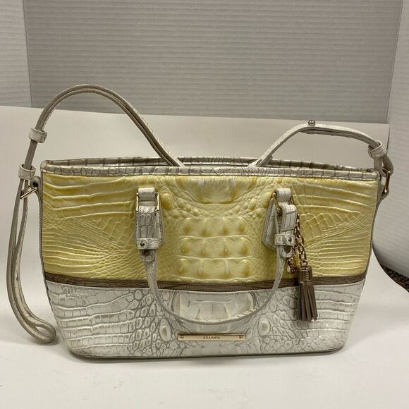 BRAHMIN Mini Asher DANDELION FAIRCHILD SHOULDER bag - Picture 1 of 8
